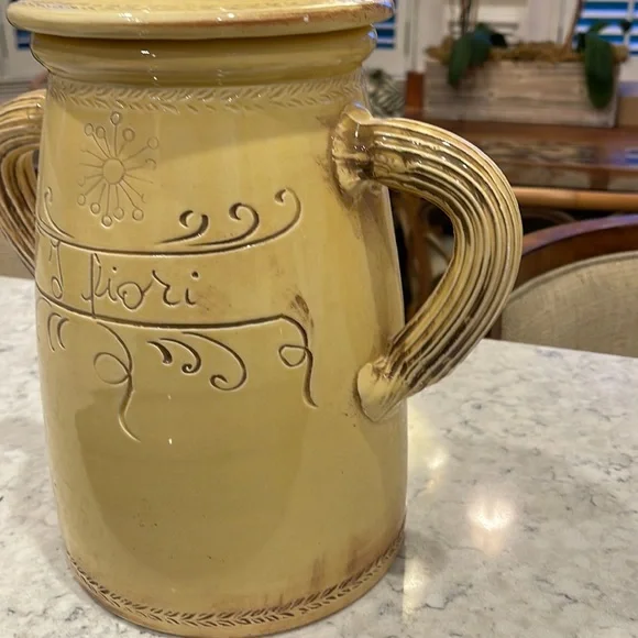 Vietri Italian Canister.